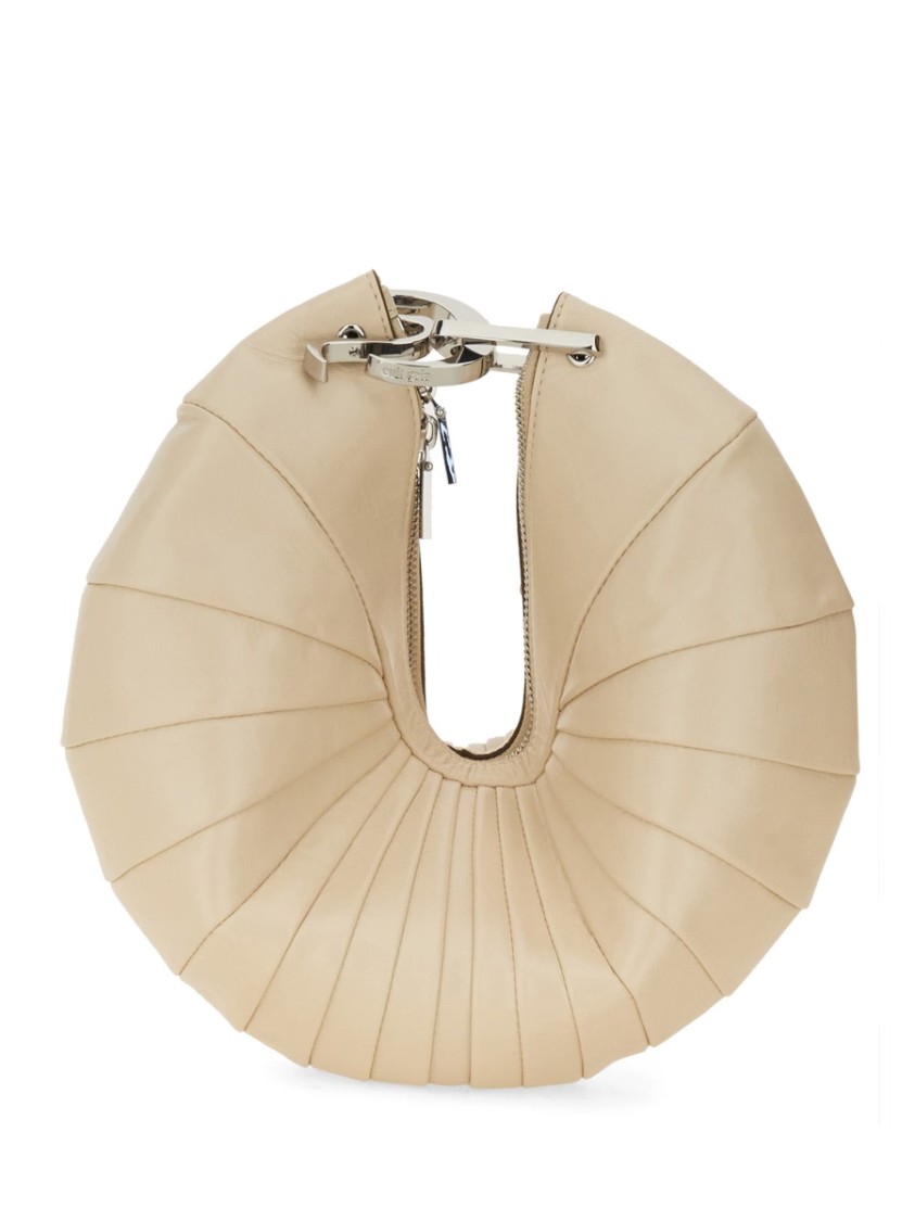 Shop Cult Gaia "ubah" Clutch In Neutrals