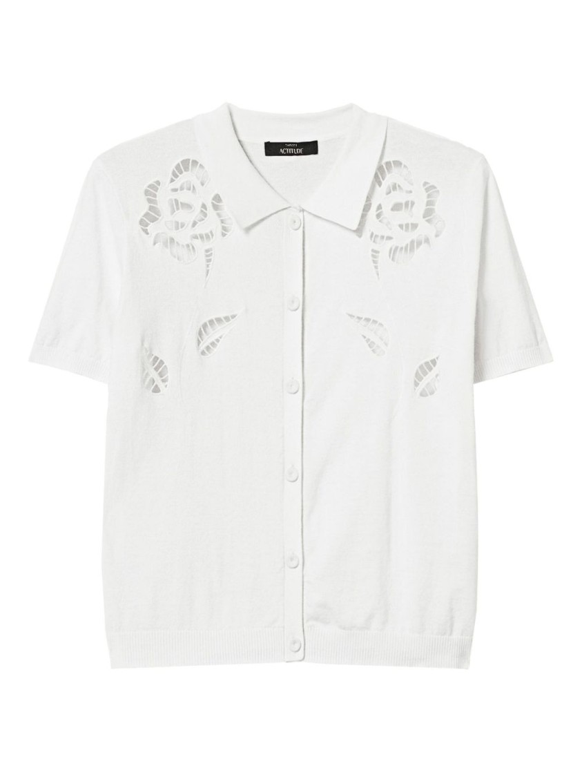 Twinset Twin-set Broderie Anglaise Design Shirt
