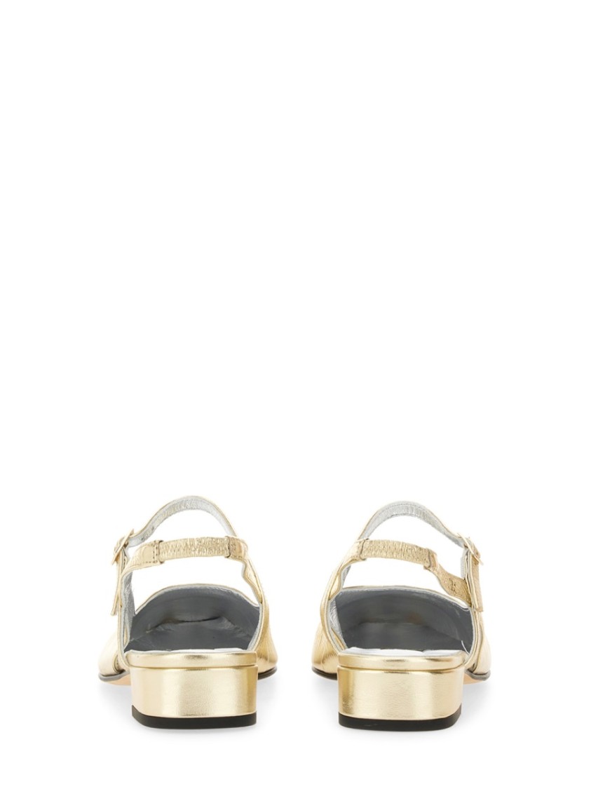 Carel Paris "ocean" Slingback In Gold