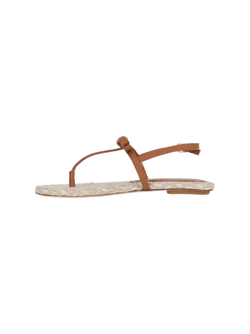 Stuart Weitzman "felicity" Espadrille Sandals - Brown In Brown