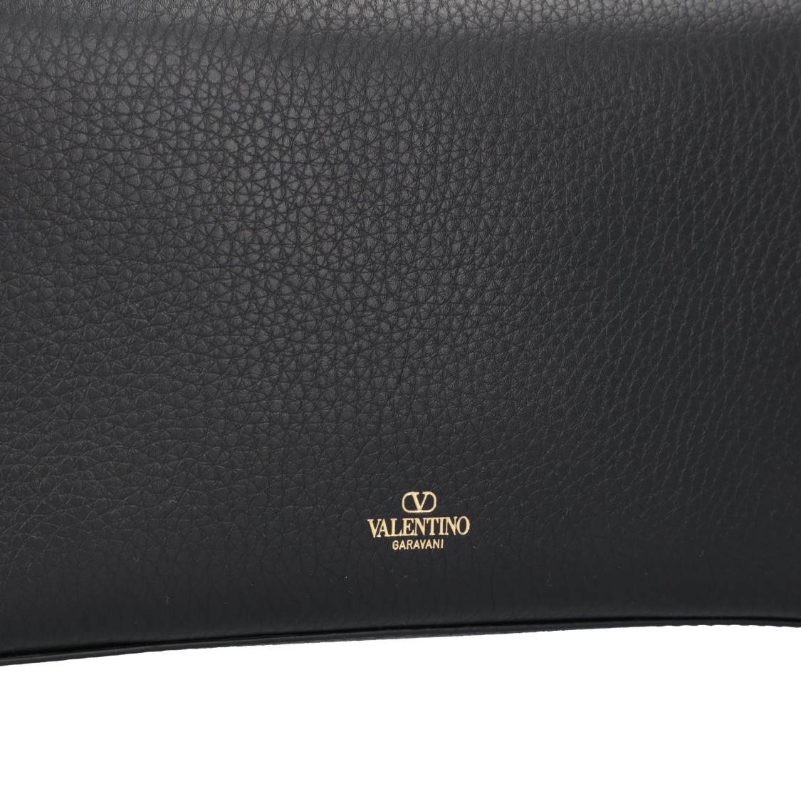 Valentino Rockstud Small Shoulder Bag In Black