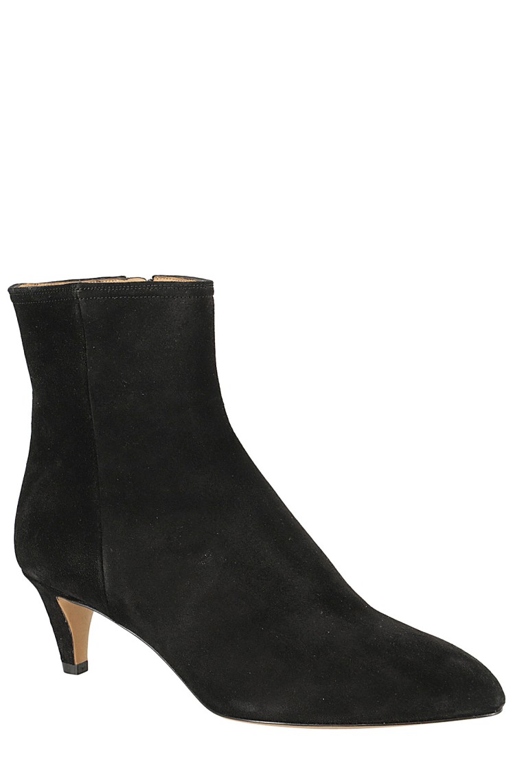 Isabel Marant 55mm Deone Suede Boots In Black