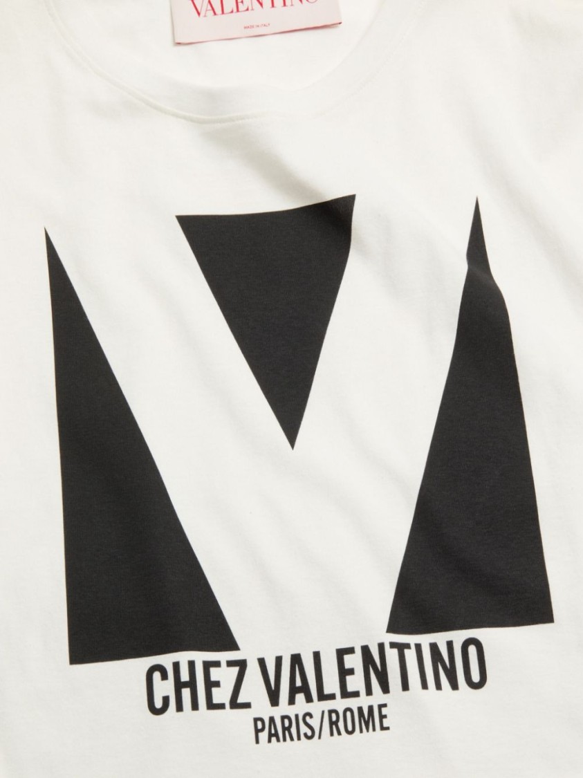 Shop Valentino Chez Print T-shirt