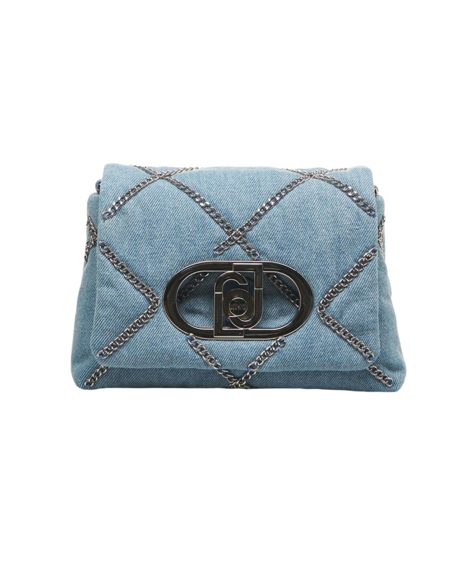 Liu •jo Liu Jo Lapuffy' Denim Shoulder Bag