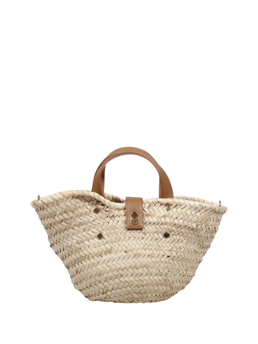 Amato Daniele Queen Basket Mini Bag In Neutrals