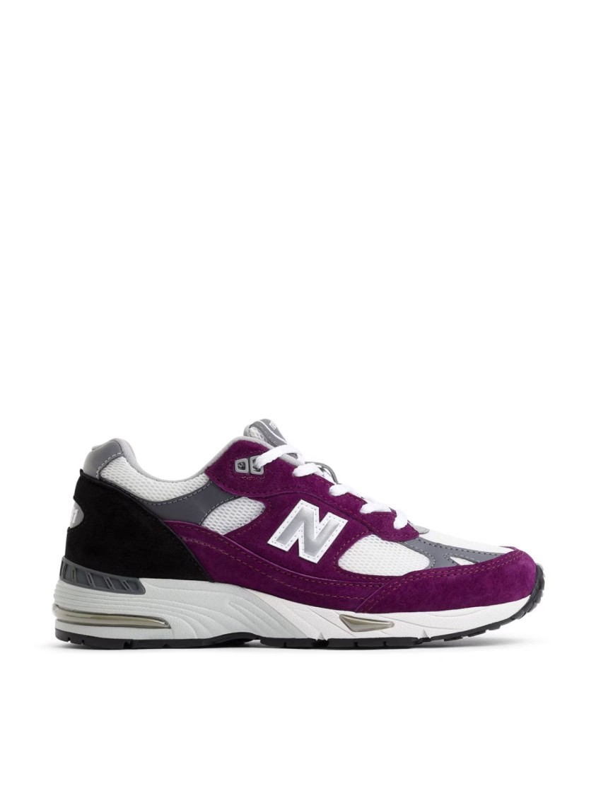 New Balance 991 'grape Juice' Made In Uk Sneakers In Black