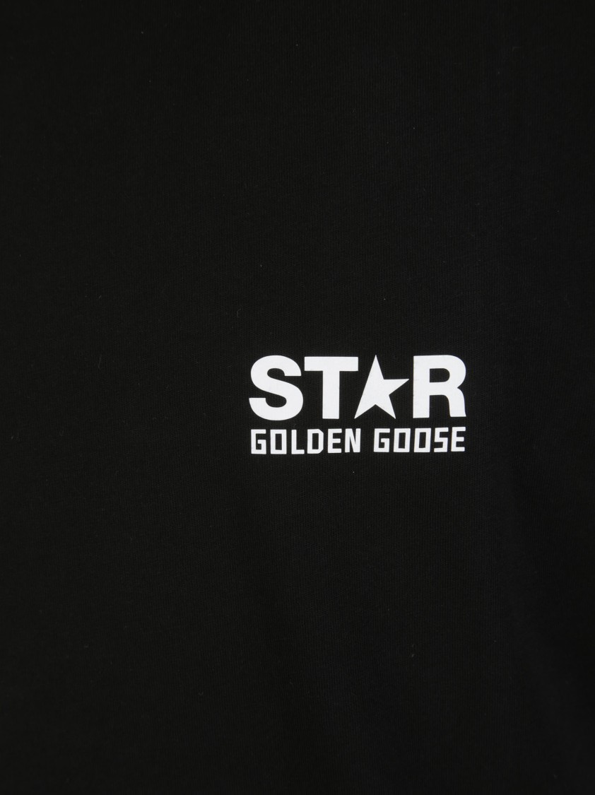 Golden Goose Classic Black T-shirt In Black