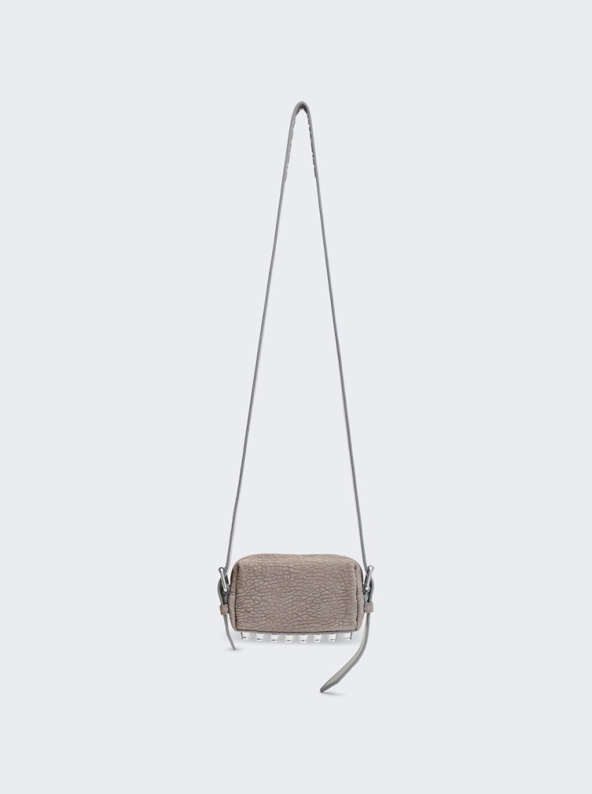 Alexander Wang Ricco Mini Crossbody Bag Grey In Grey