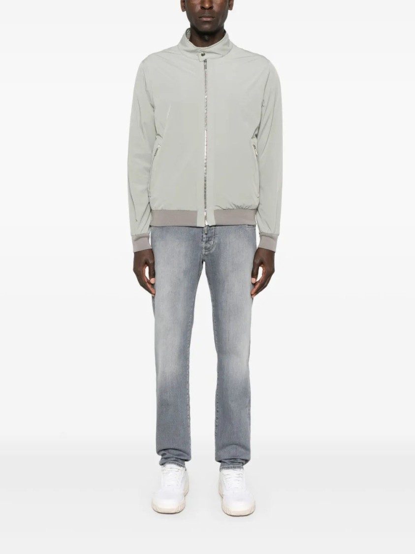Jacob Cohen Jumqm006061s3618s2 Slim Fit Nick In Gray