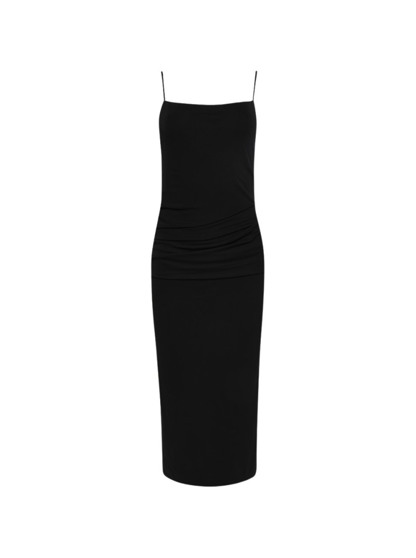 PROENZA SCHOULER PROENZA SCHOULER BLAIRE MIDI DRESS BLACK 