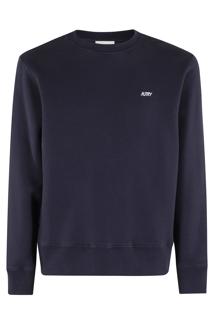 Autry Crew Neck Sweatshirt In Blue