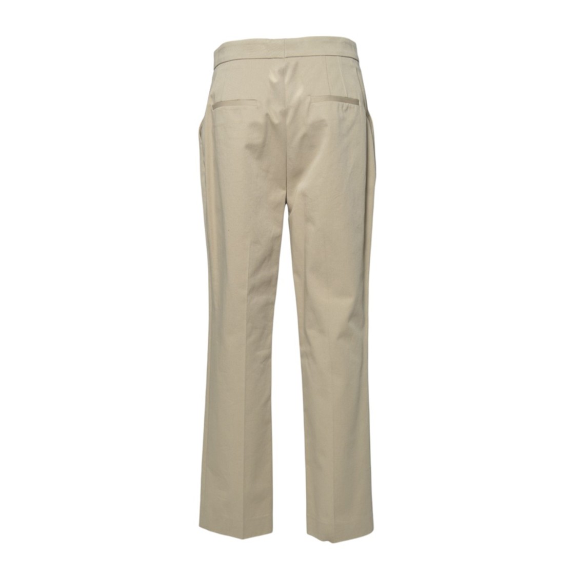 Shop Etro Beige Straight Trousers