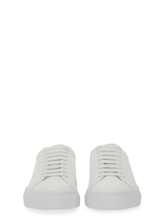 Fabiana Filippi White Leather With Classic Lace-Up Design