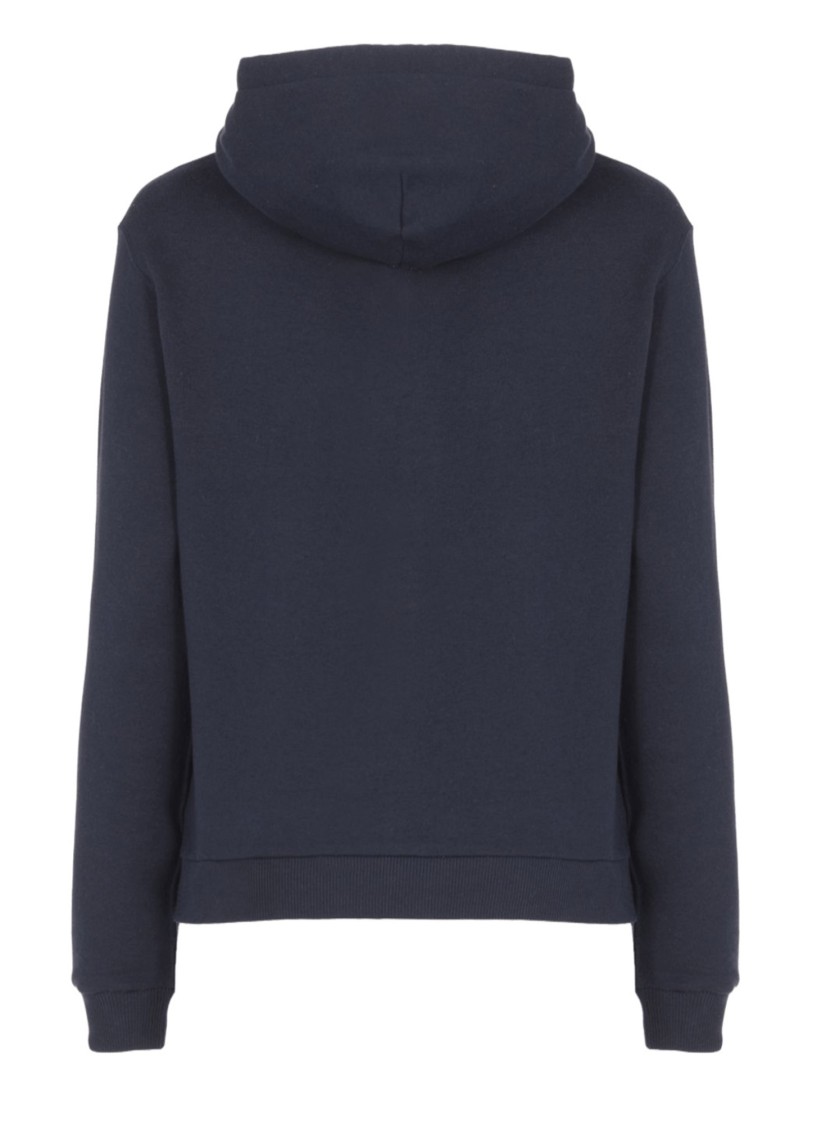 Polo Ralph Lauren Zip-up Hoodie With Drawstring Hood And Kangaroo Pockets In Black