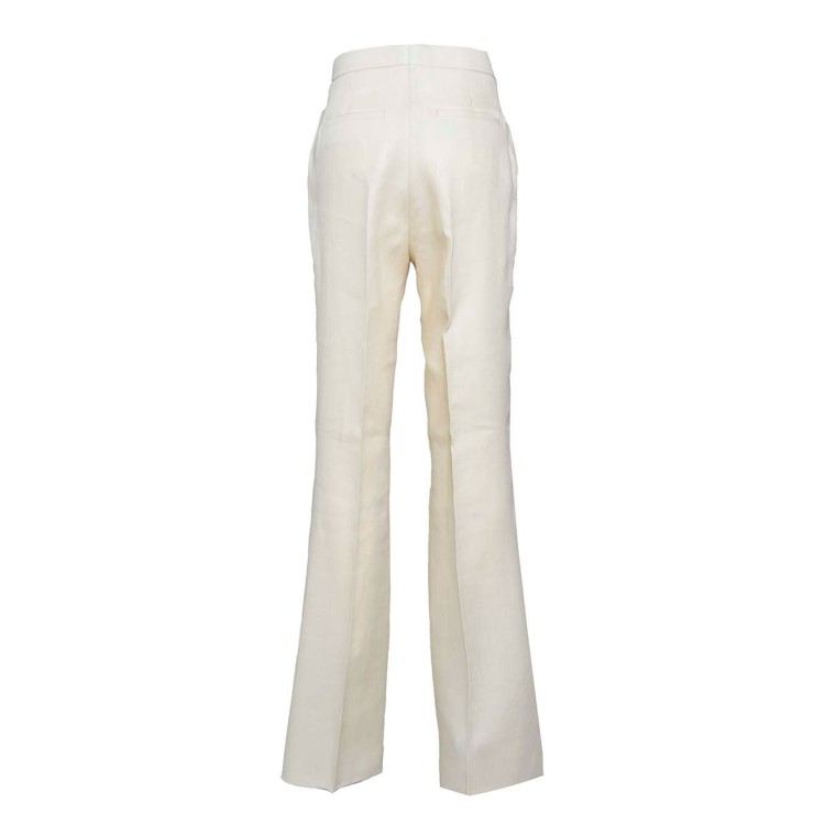 パンツ Tagliatore P-Adima Pants In Cream Linen Tagliatore P-Adima Pants In Cream Linen Straight | THE LIST