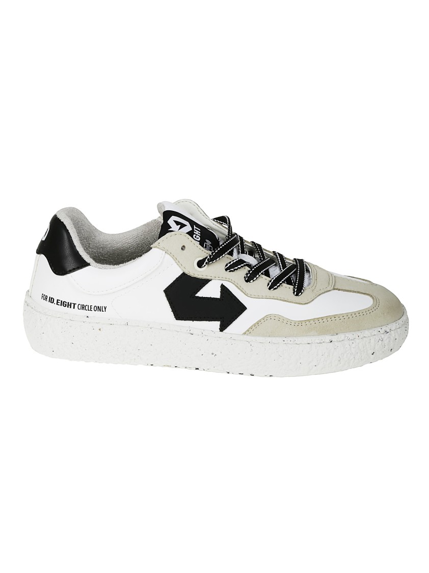 Id.eight Eco-conscious Sneakers With Textured Sole And Bold Logo