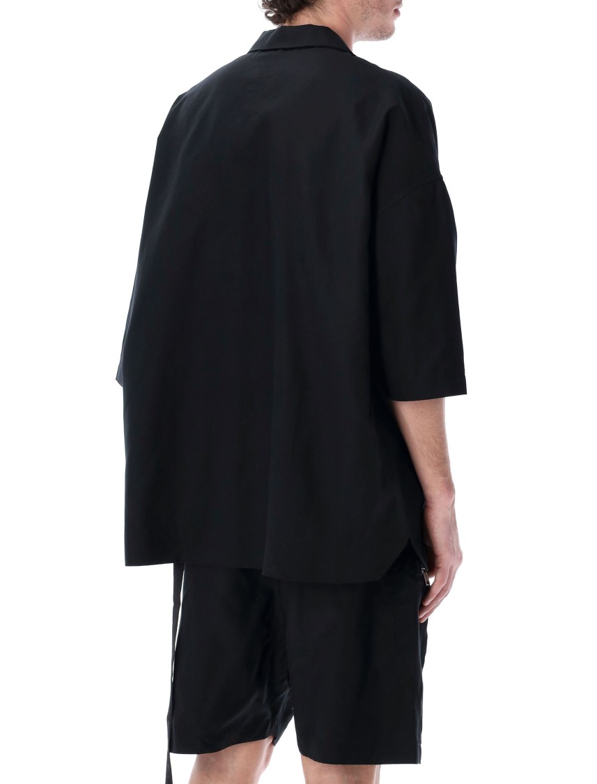 Rick Owens Drkshdw Cotton Poplin Magnum Tommy Shirt