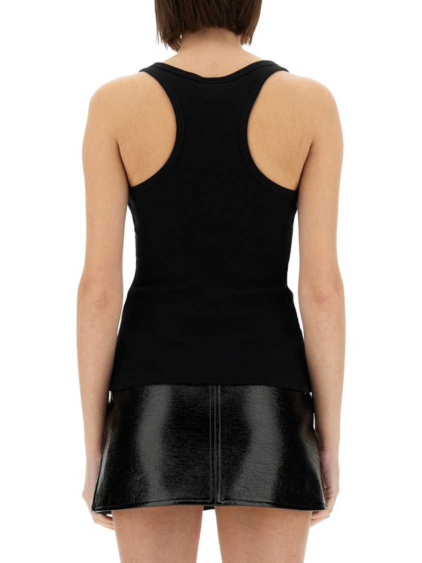 Courrèges Courregès Tank Top In Black
