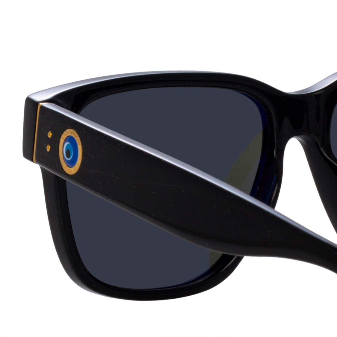 Linda Farrow Perry D-frame Sunglasses In Bl