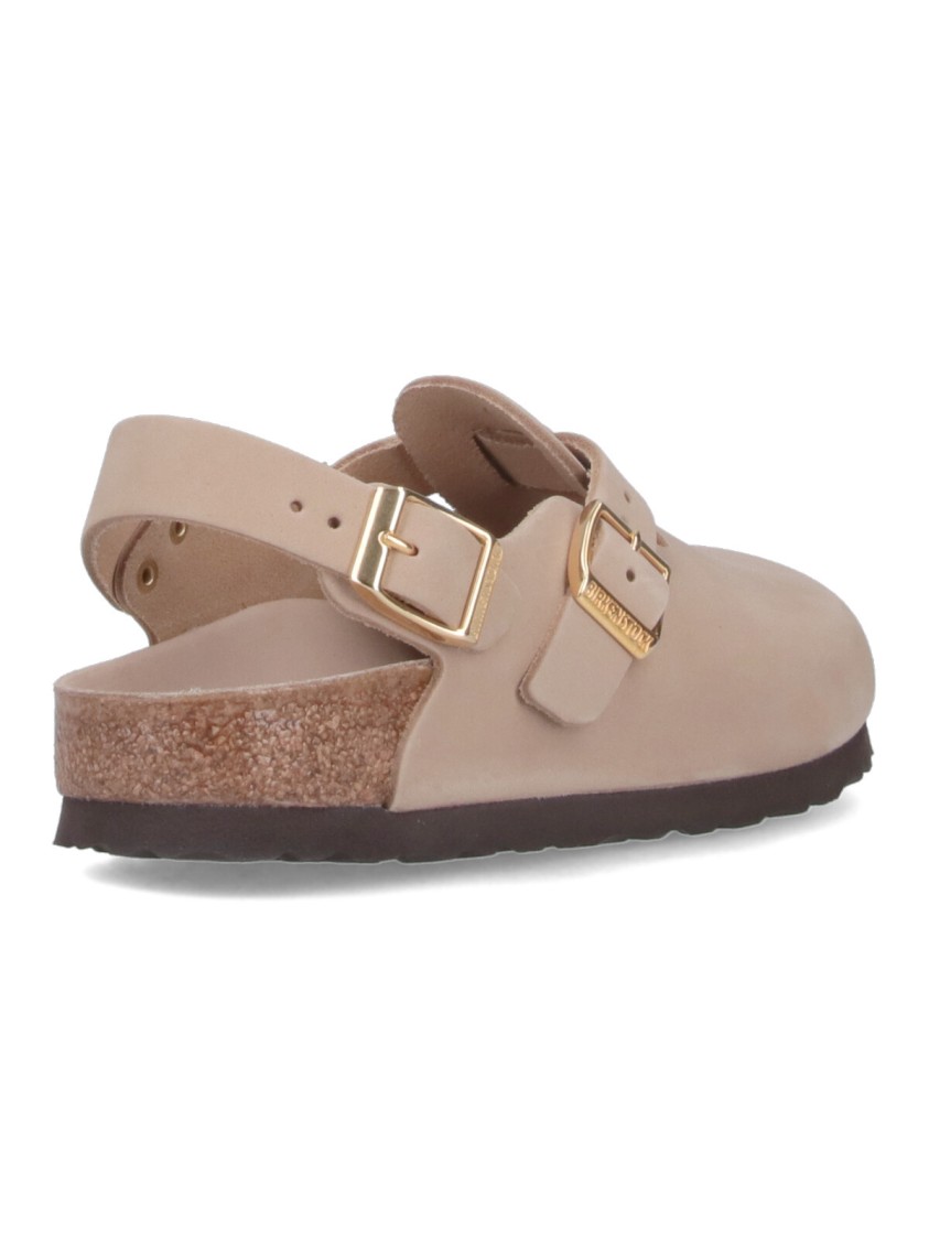 Birkenstock Nubuk Leather Tokio Clog Shoes