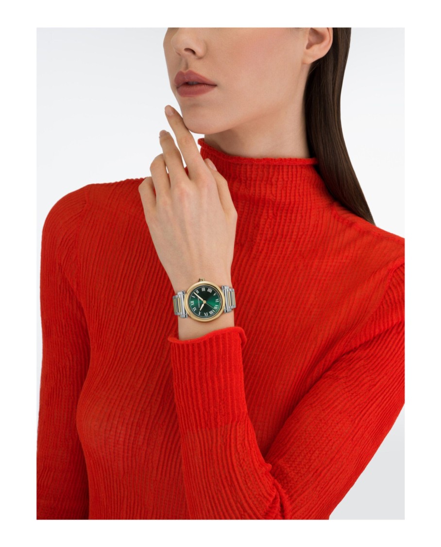 Ferragamo Allure Bracelet Watch In Gold