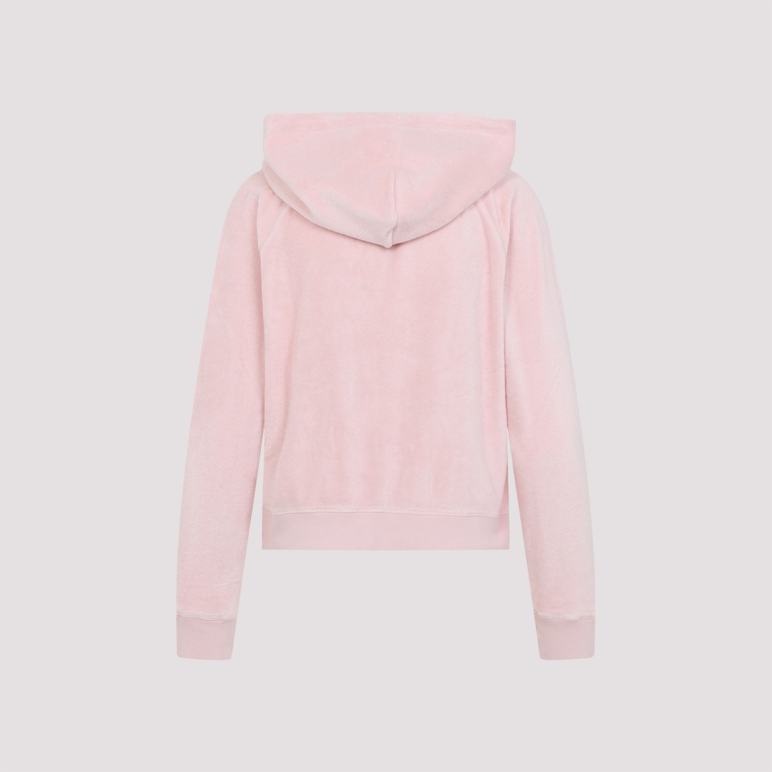 Tom Ford Towelling Hoodie With Hood And Pockets In Orange