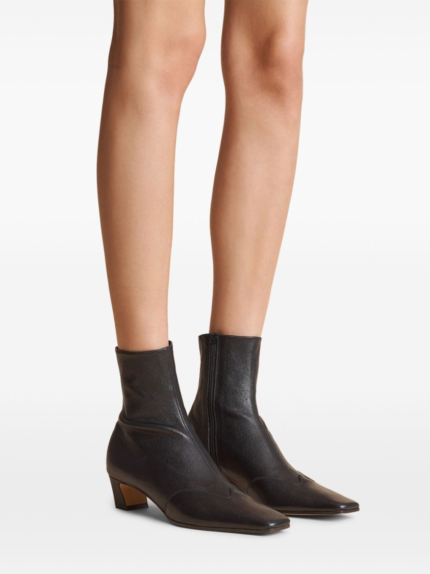Khaite Ankle Boots With Pointed Toe