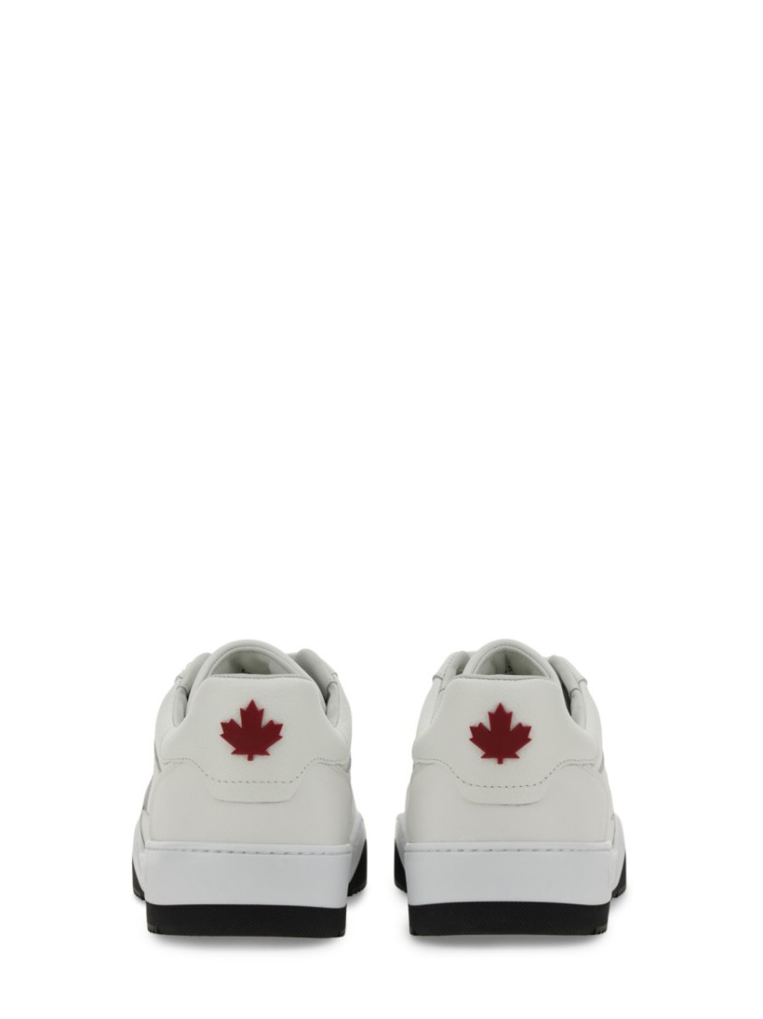Shop Dsquared2 "spiker" Sneaker In White