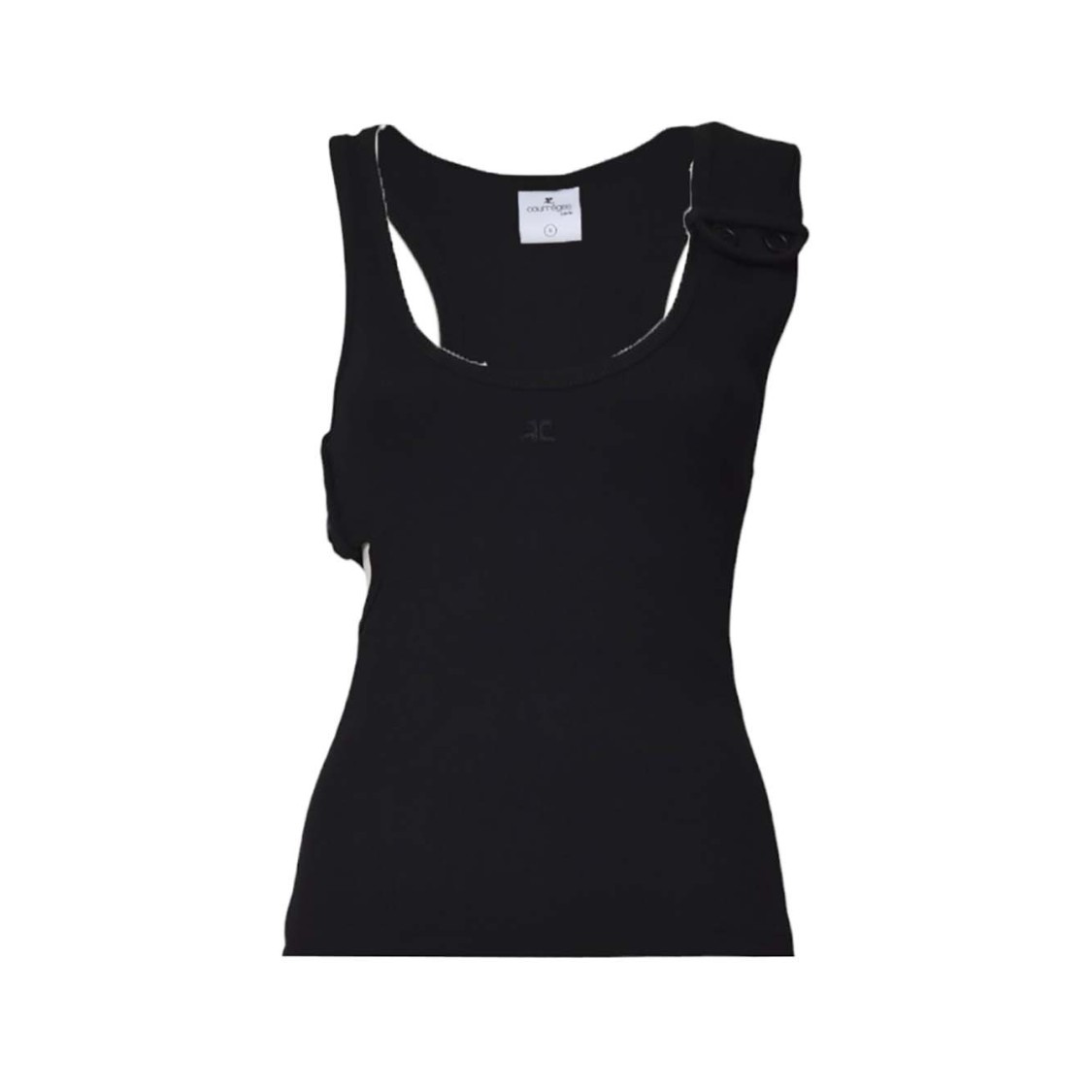 Courrèges Courreges Top In Black