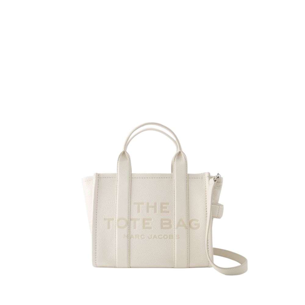 MARC JACOBS MARC JACOBS STRUCTURED MINI TOTE WITH DUAL HANDLES AND DETACHABLE STRAP