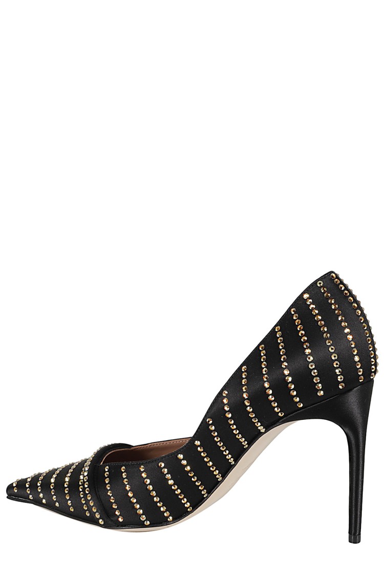 Malone Souliers 90mm Jillian Pumps In Black