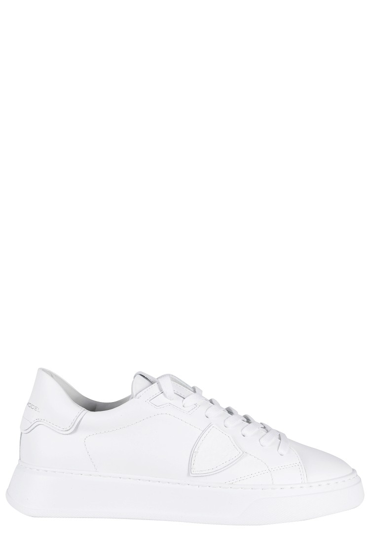 Philippe Model Temple Veau Leather Sneakers