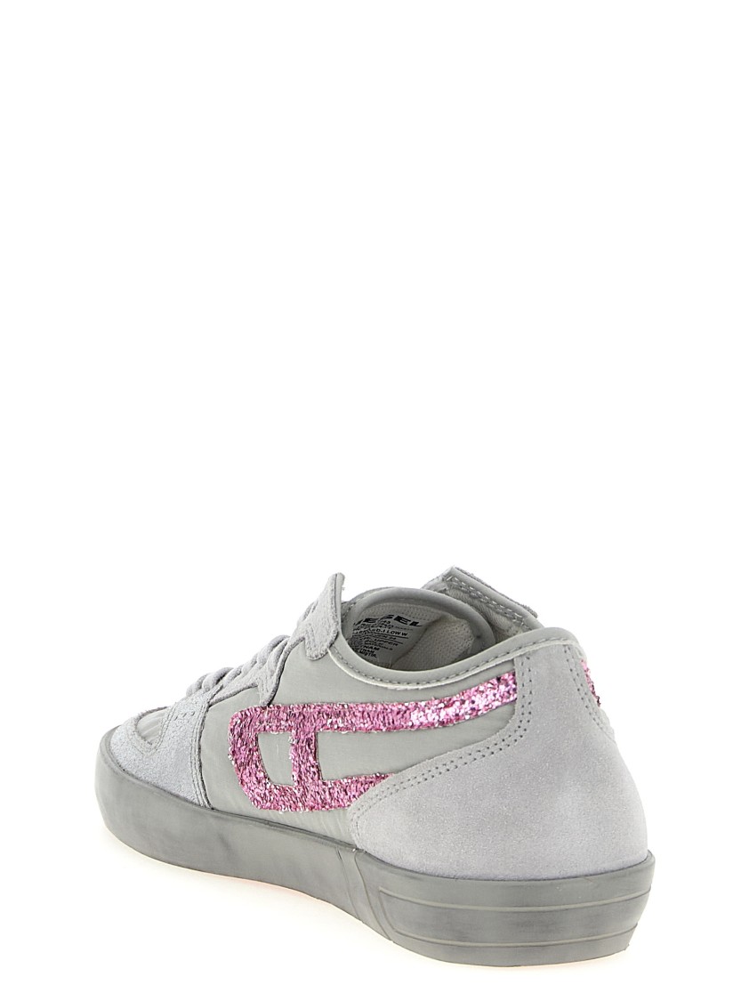 Diesel S-leroji D-1 Low Sneakers Multicolor In Gray