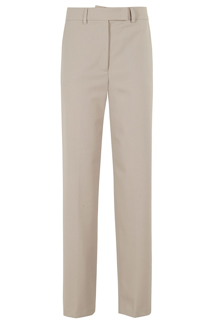 Seventy Tailored Ice Color Pants In Neutrals