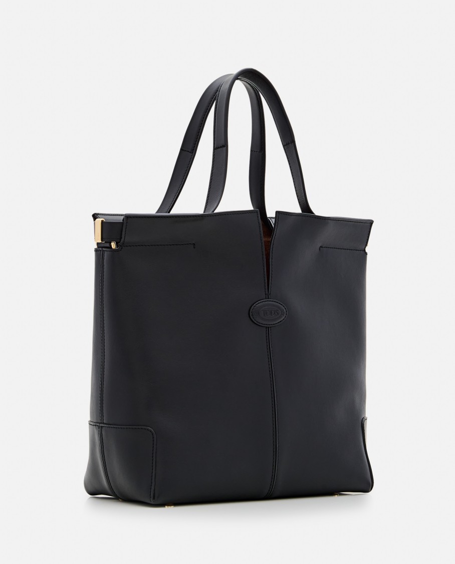 Tod's Black Ebr Bag In Black