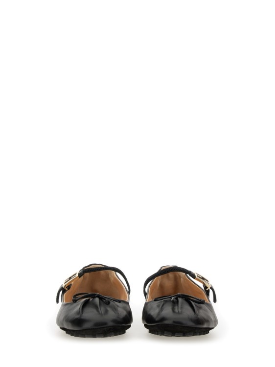 Fendi Ballerina With Ff Baguette Pattern Flat | THE LIST