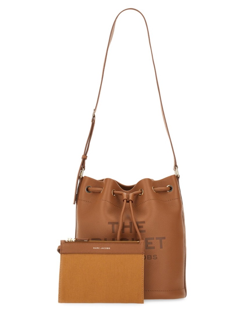 Shop Marc Jacobs "the Bucket" Bag In Brown