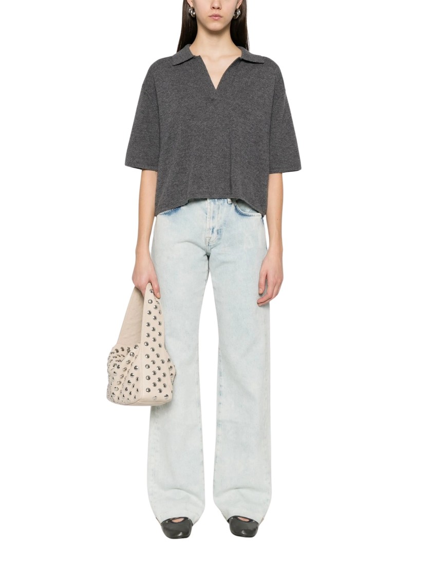 7 For All Mankind Relaxed Fit High-waisted Denim Trousers