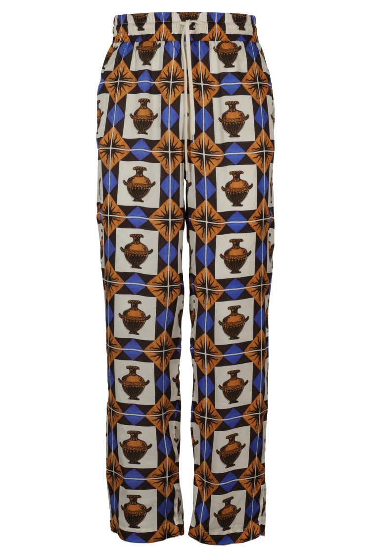 Drôle De Monsieur Le Vase Model Trousers In Brown