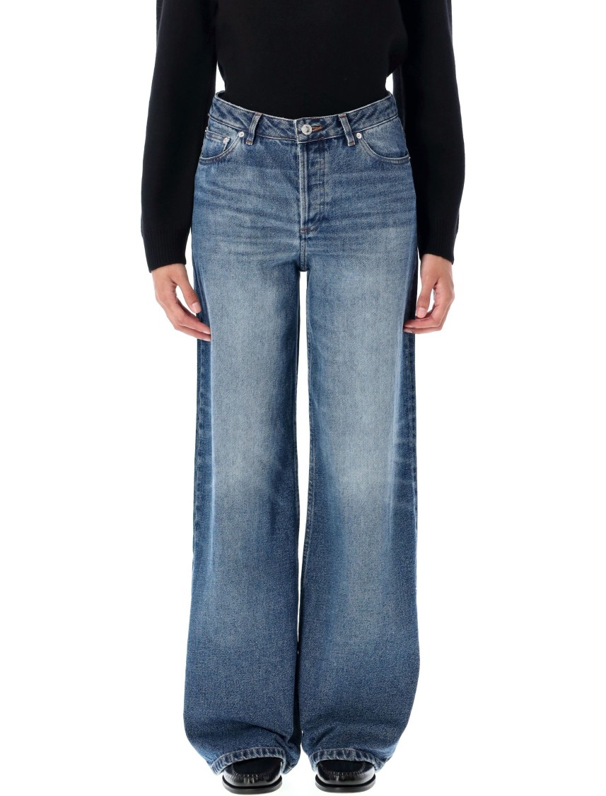 Apc Jeans A. P.c. Woman Color Indigo In Blue