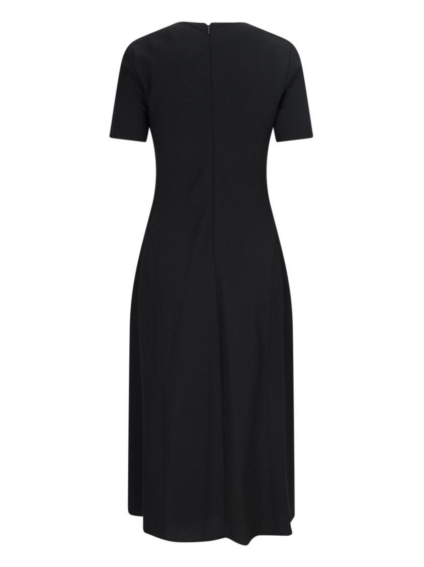 Shop Calvin Klein Classic Black Midi Dress