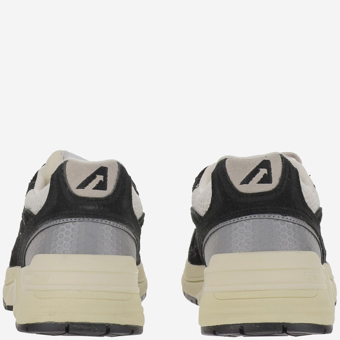 Autry Hyperway Sneakers With Front Lacing And Logo Details In Black