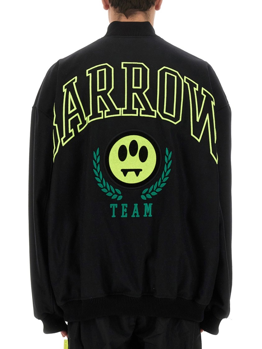 BARROW BARROW PLAYFUL GRAPHIC OVERSIZED JACKET