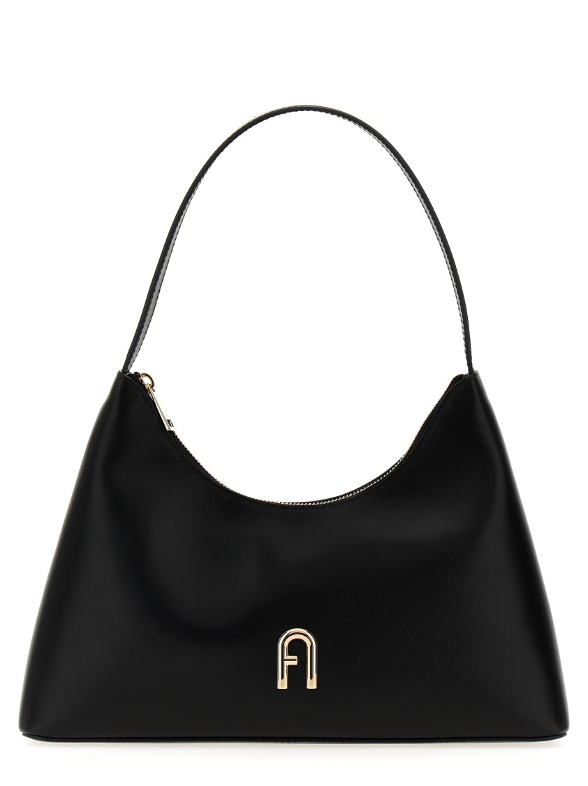 Furla 'diamante S' Shoulder Bag In Black