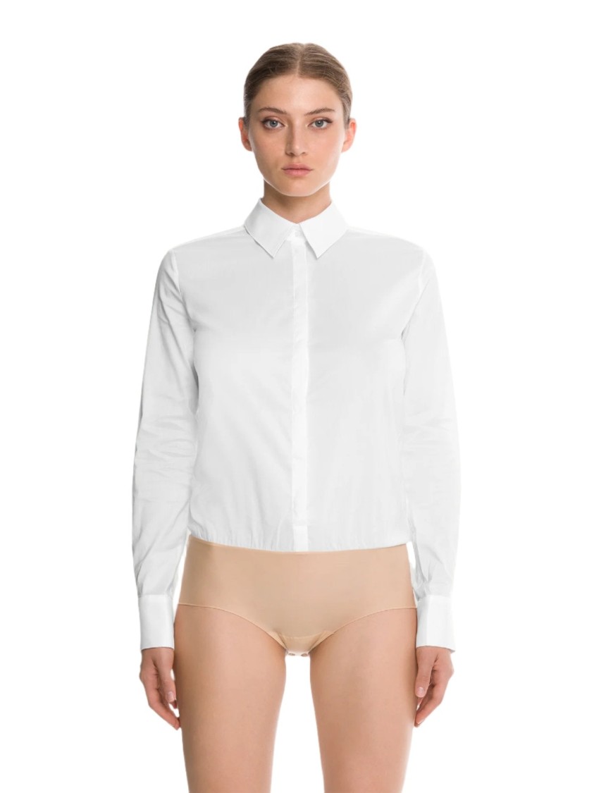 Wolford London Effect Panty Body In White
