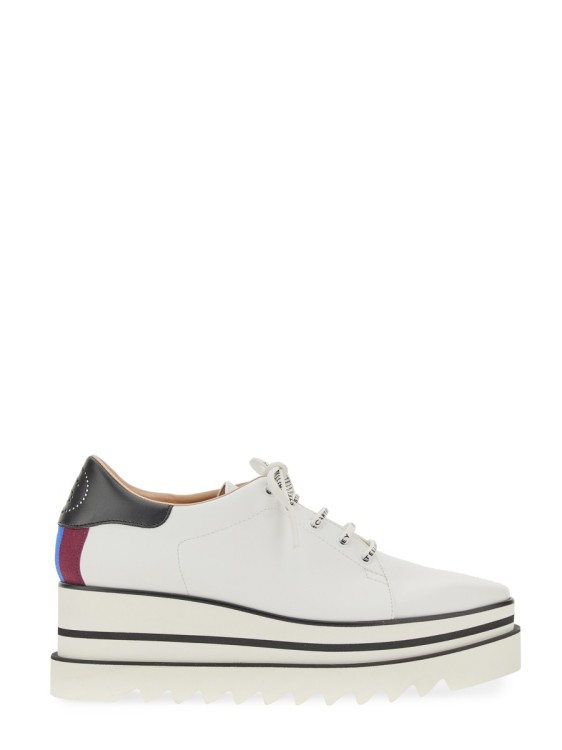 Stella Mccartney Sneakers Con Zeppa Elyse In White