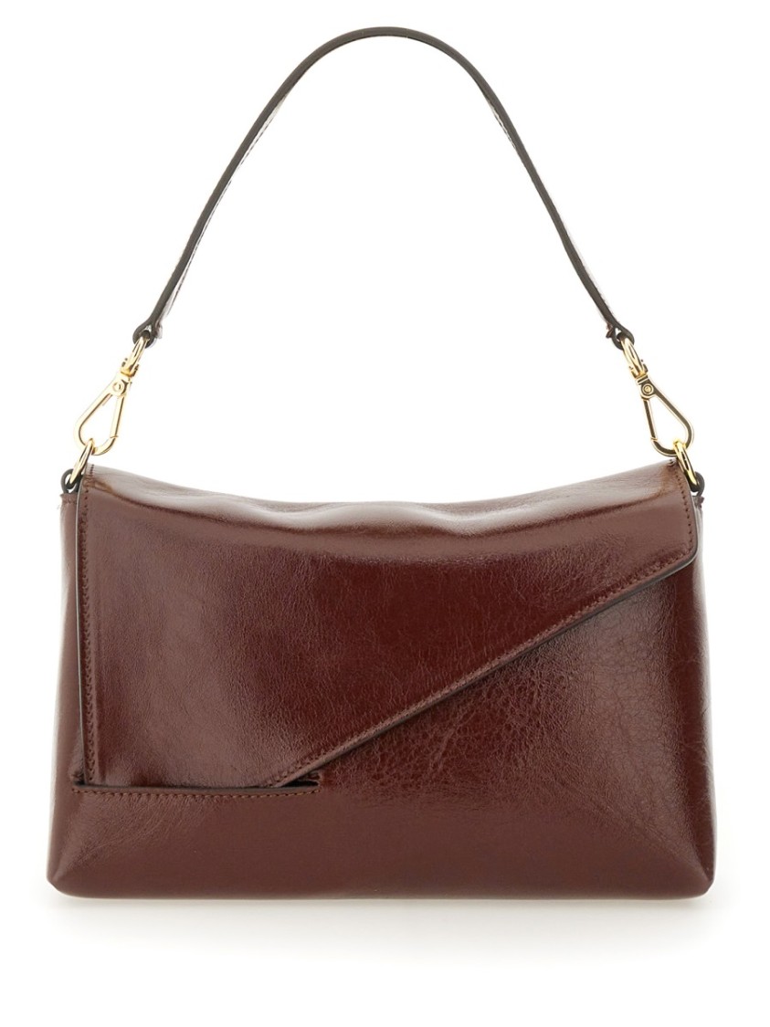 Shop Wandler "oscar" Leather Bag In Brown