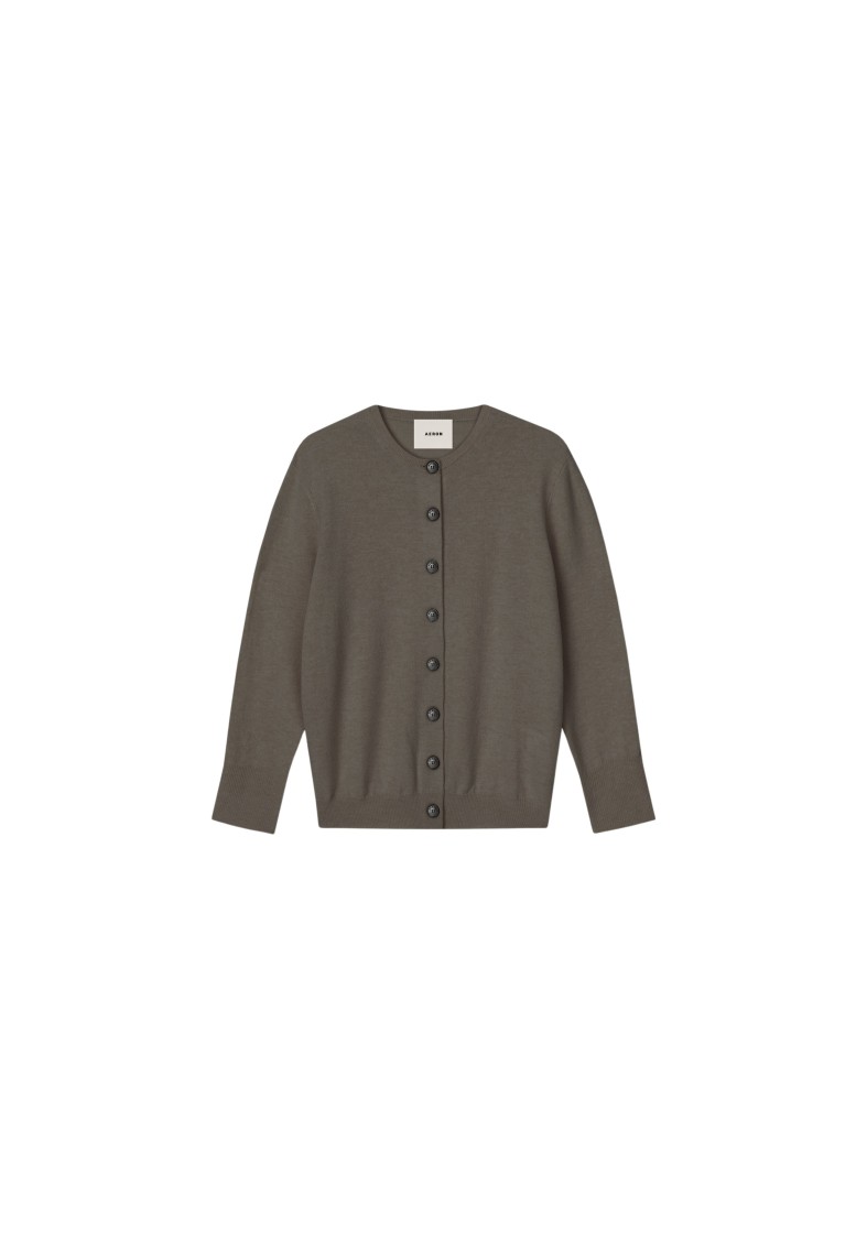 AERON AERON PLIE - PURE MERINO WOOL CARDIGAN 