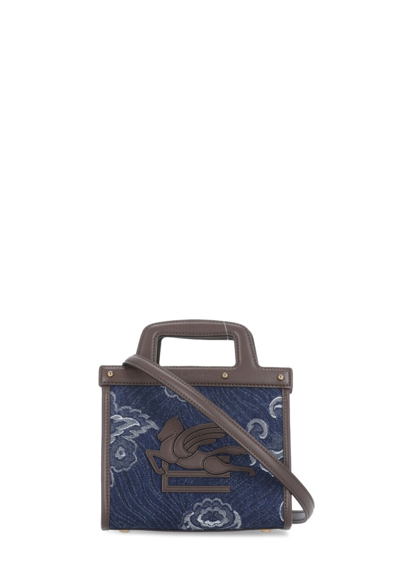 Etro Denim Jacquard Mini Bag