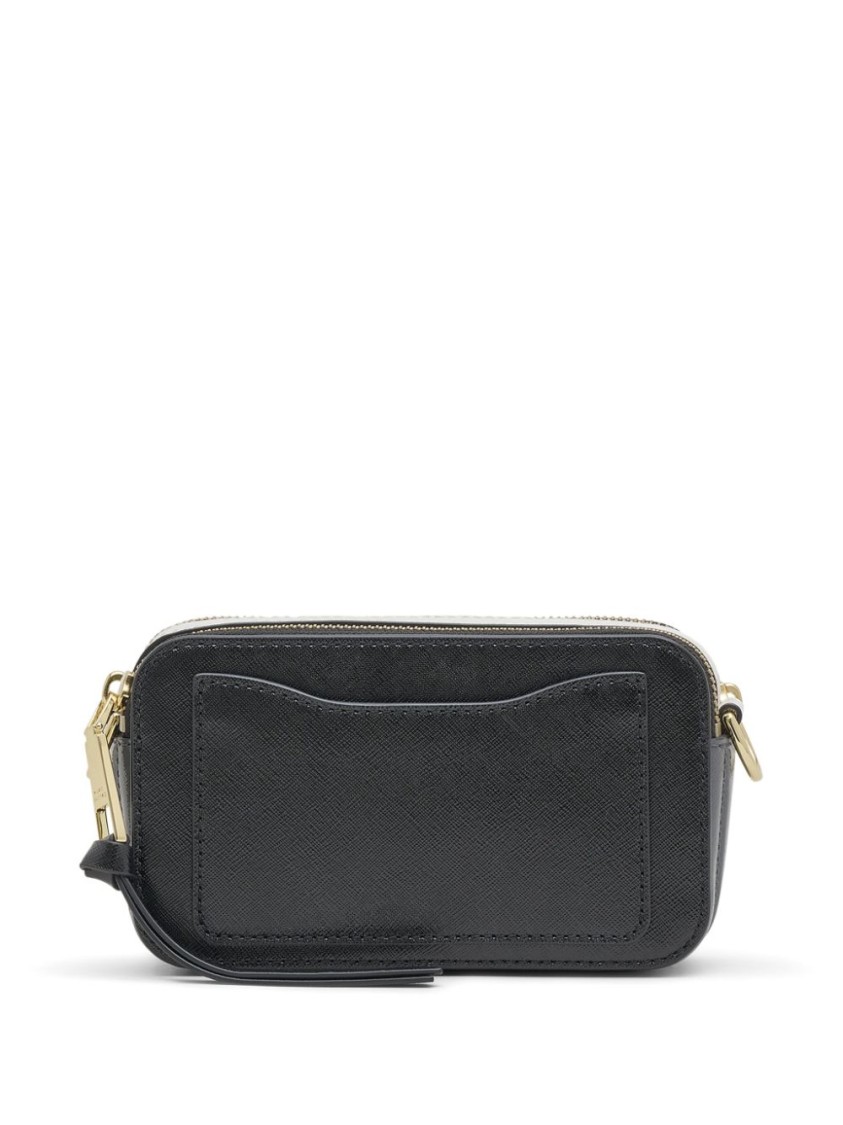 Shop Marc Jacobs Black Snapshot Shoulder Bag